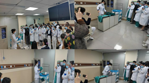 雅安仁康醫(yī)院護理部組織“無菌操作技術”培訓會